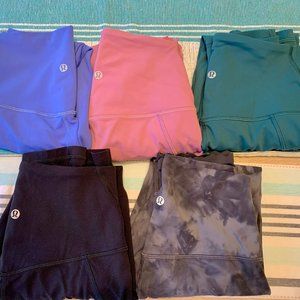 SOLD! Lululemon Align High Rise 23" Leggings Size 4 Bundle!